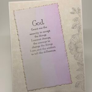 Serenity Prayer 1