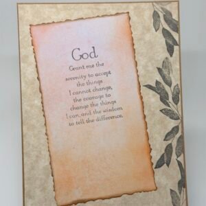 Serenity Prayer 2