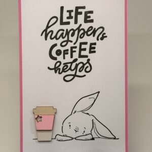 Life & Coffee- pink 1