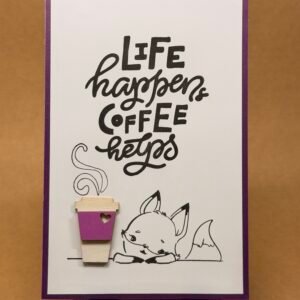 Life & Coffee- fuchsia 2