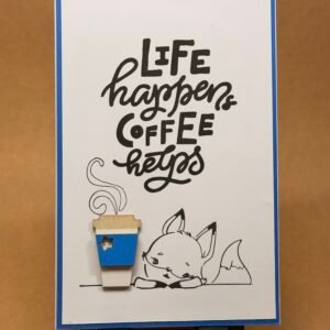 Life & Coffee- blue 2