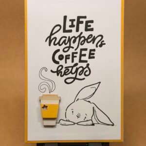 Life & Coffee- yellow 1