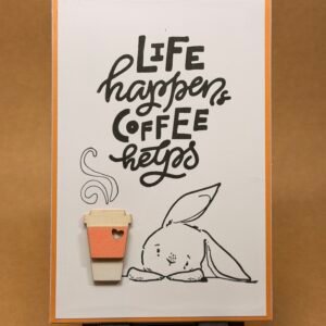 Life & Coffee- peach 1