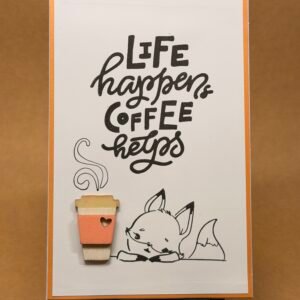 Life & Coffee- peach 2