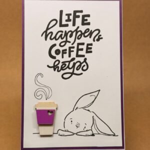Life & Coffee- fuchsia 1