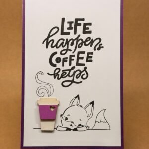 Life & Coffee- fuchsia 2