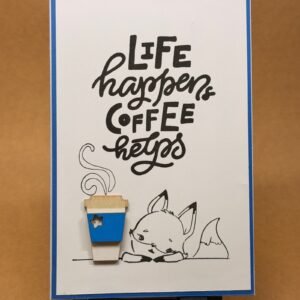 Life & Coffee- blue 2