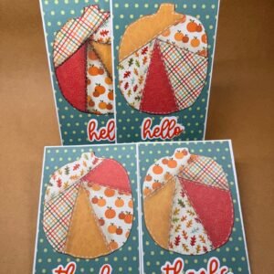 Patchwork Pumpkin- set of 4