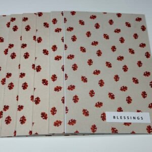Fall Leaves 'Blessings'- set of 6